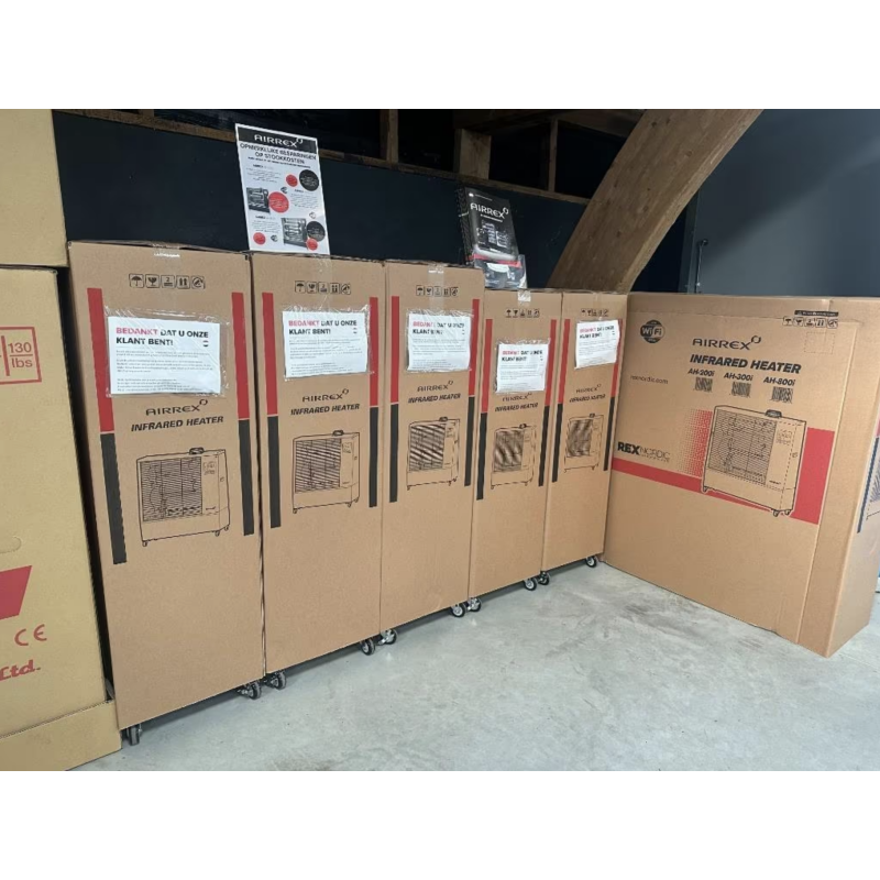 Airrex AH-200i Wifi infraroodheater Voor ruimtes tot 900m3