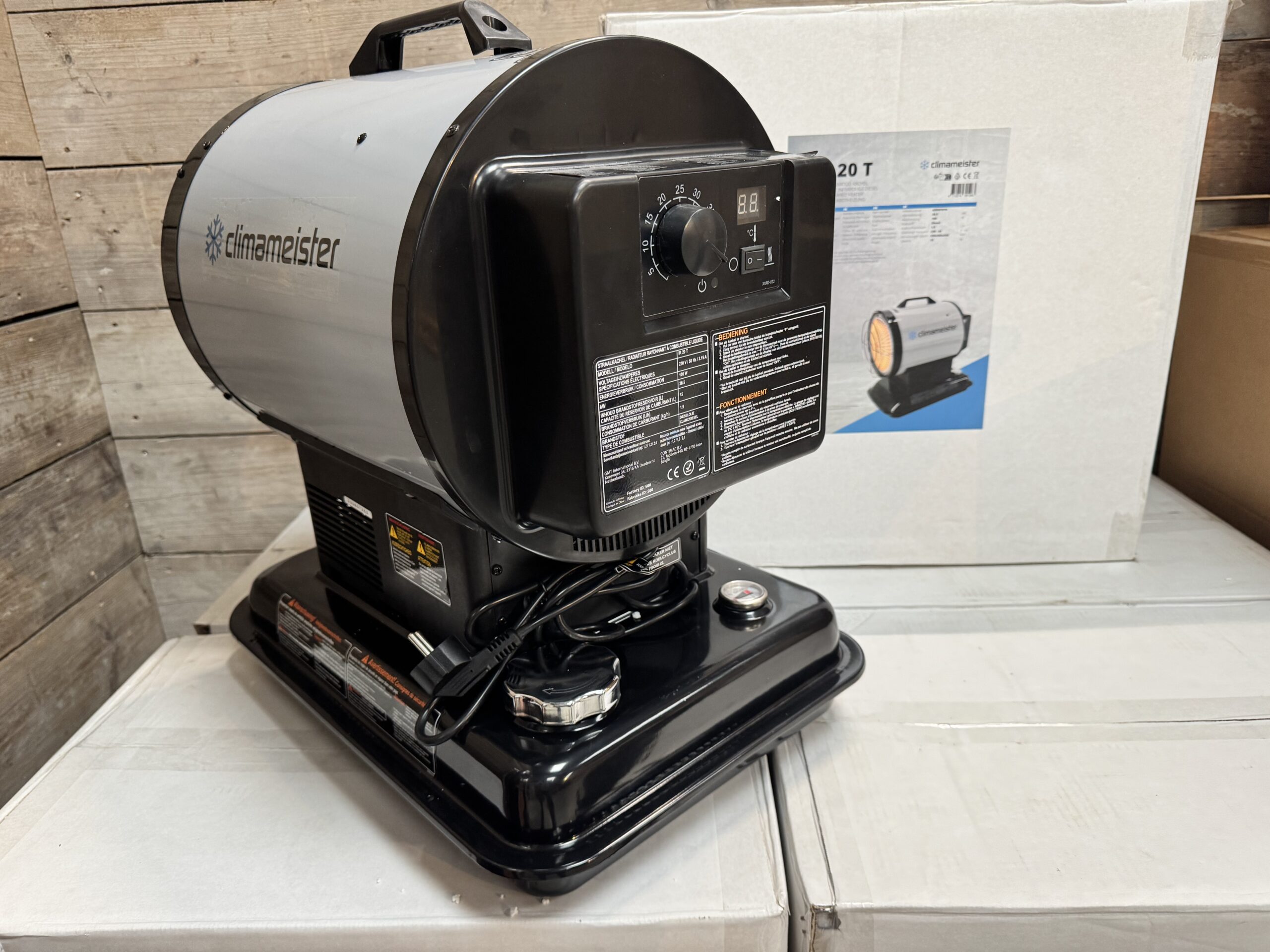 Climameister infrarood heater op diesel Top kwaliteit voor een