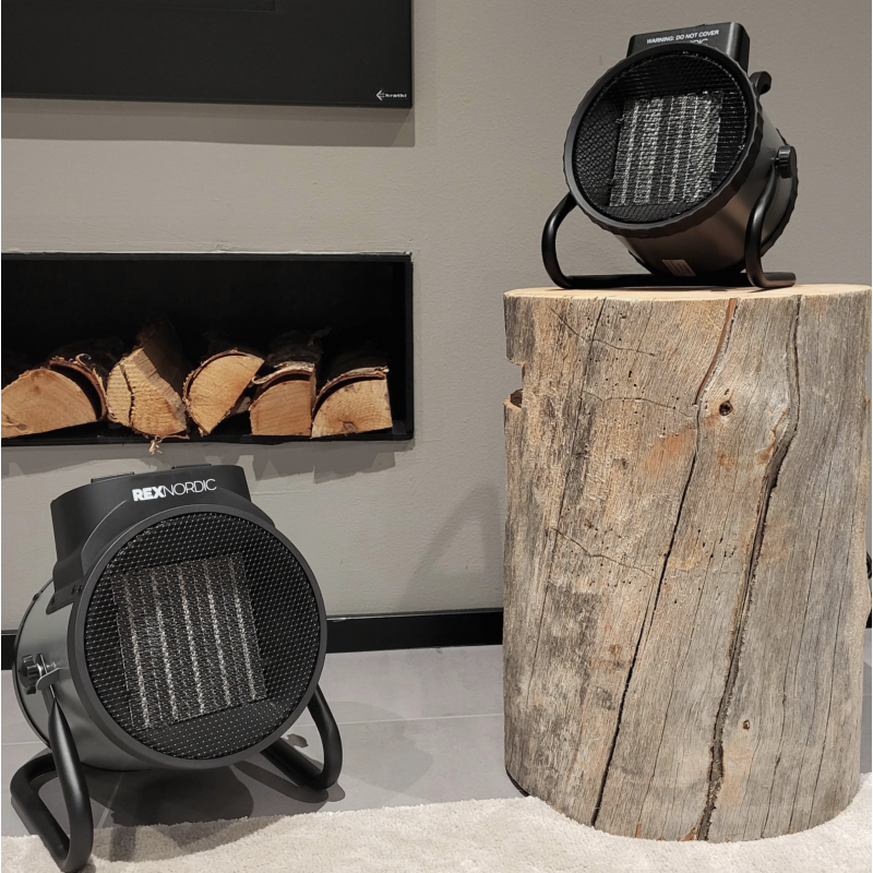Airrex efficiënte compacte elektrische ventilatorkachel de HEAT 3000