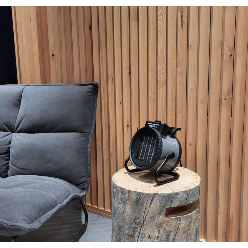 Airrex efficiënte compacte elektrische ventilatorkachel de HEAT 3000