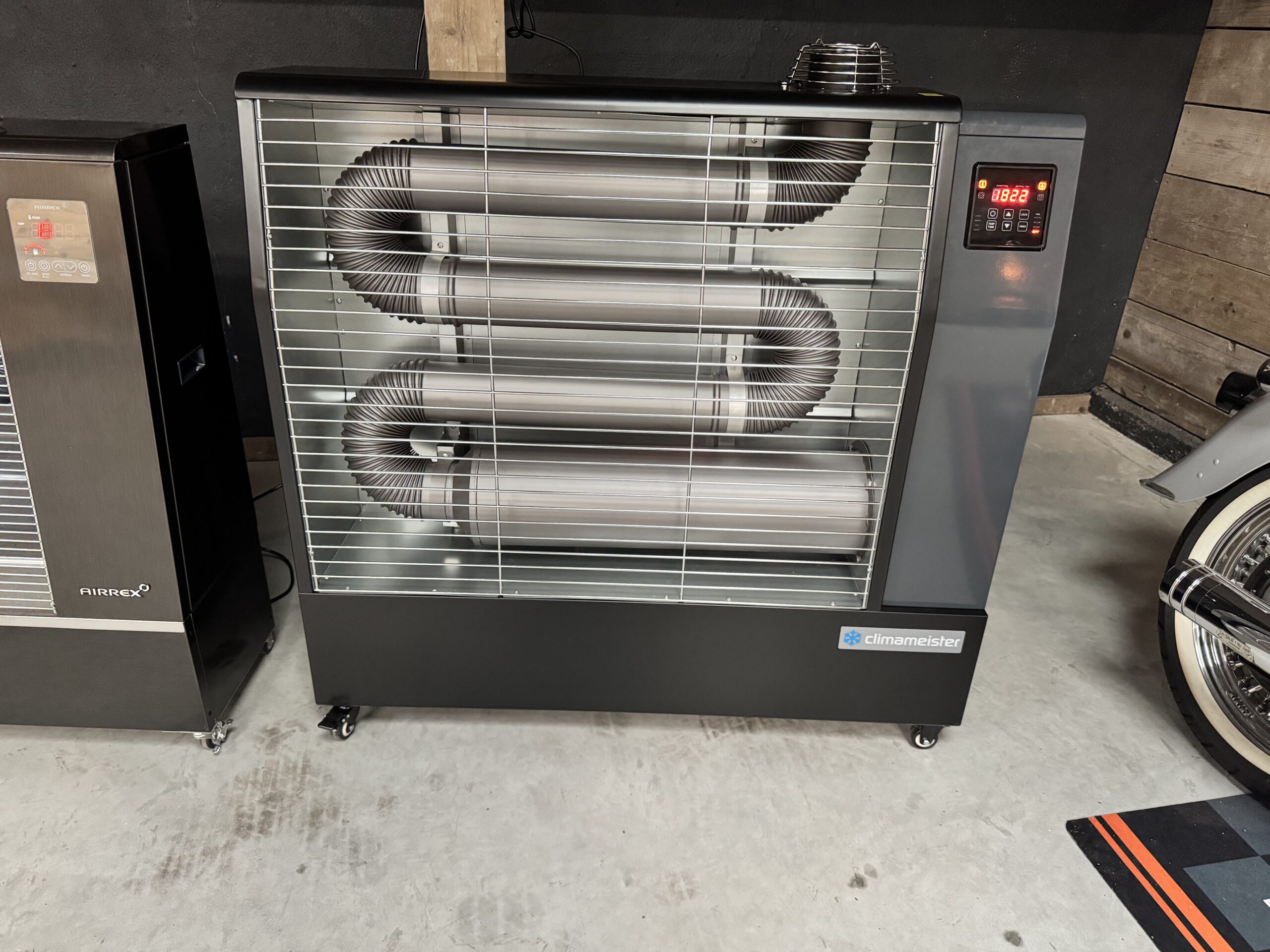 Climameister SH20K Infrarood Dieselkachel + ingebouwde thermostaat
