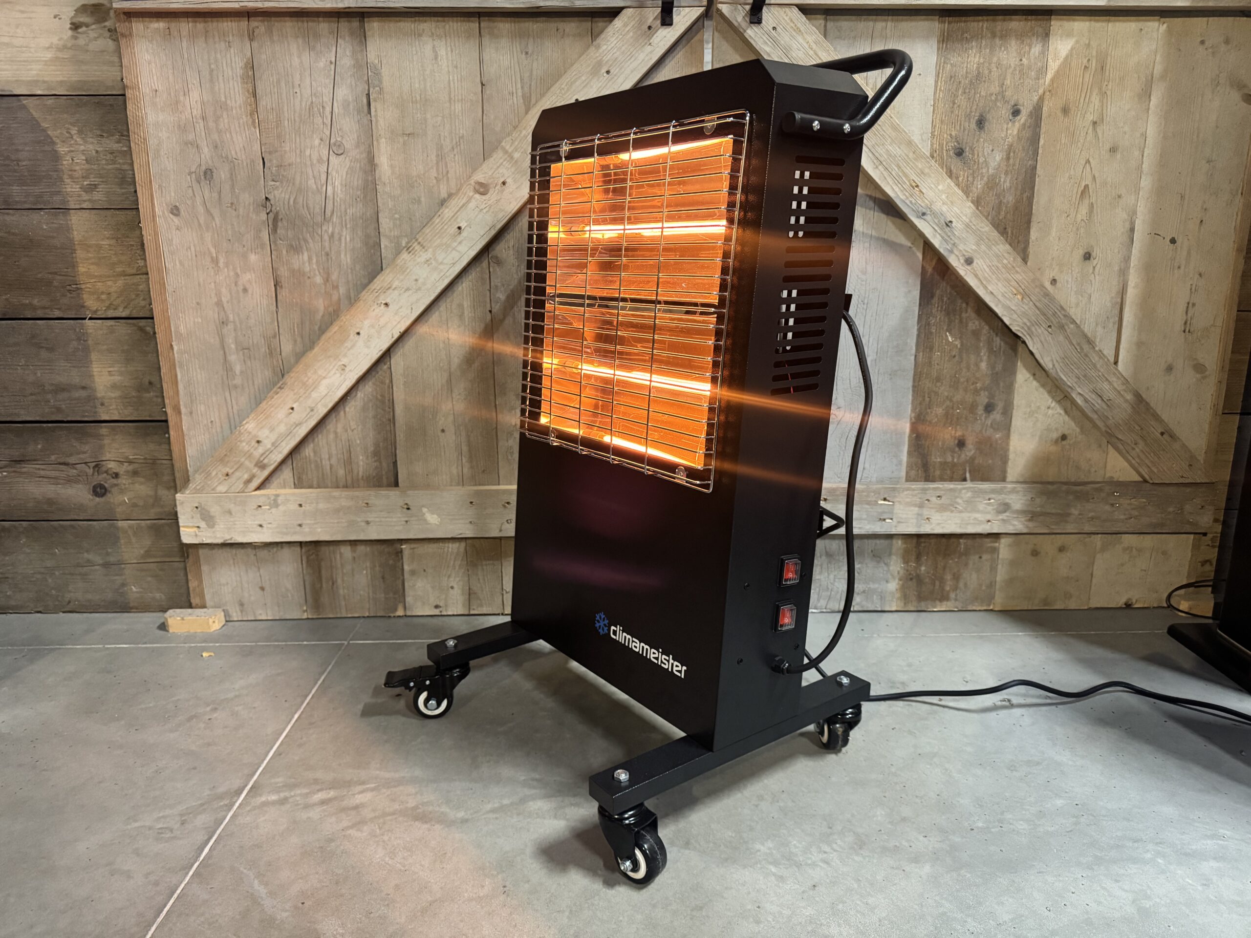 Climameister IC09 1.5-3.0 KW Infraroodheater - HeavyDuty - ACTIEPRIJS!