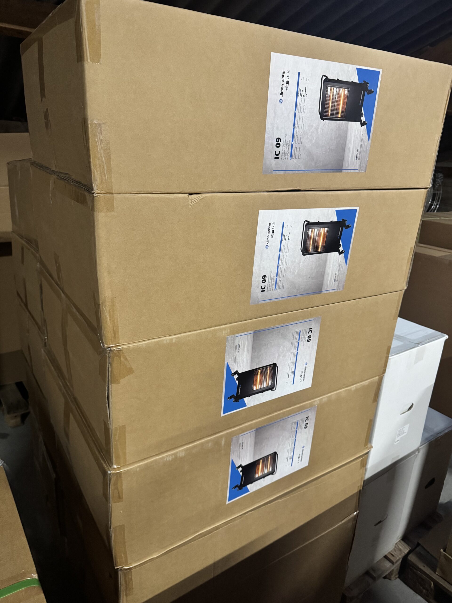 Climameister IC09 1.5-3.0 KW Infraroodheater - HeavyDuty - ACTIEPRIJS!