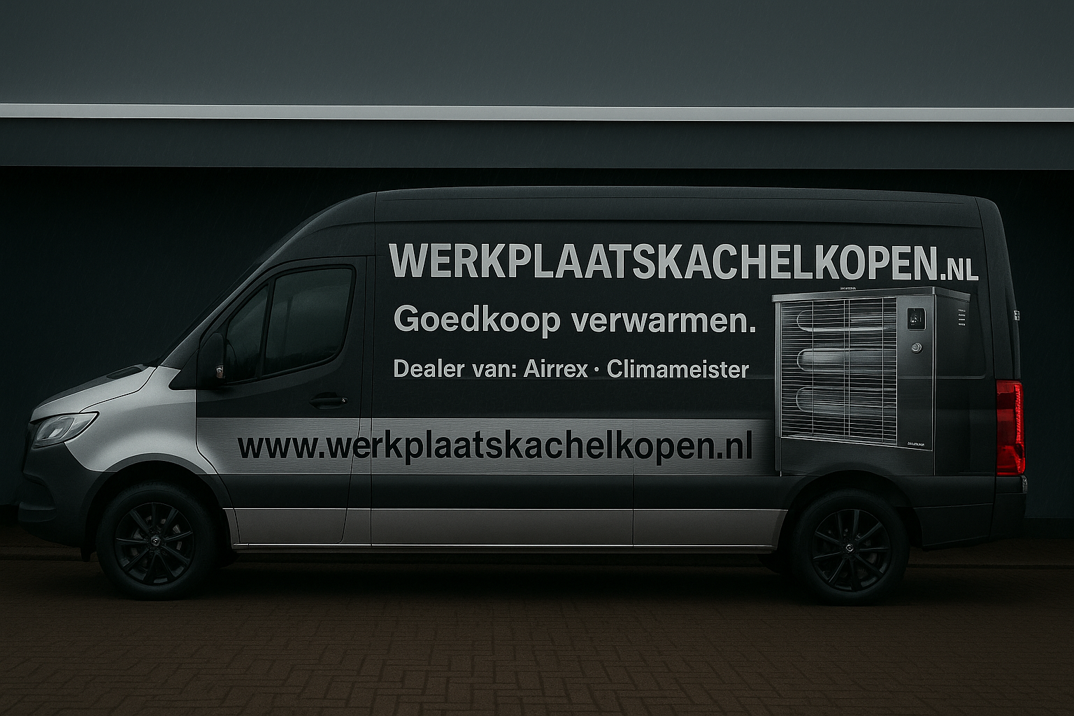 Airrex efficiënte compacte elektrische ventilatorkachel de HEAT 3000