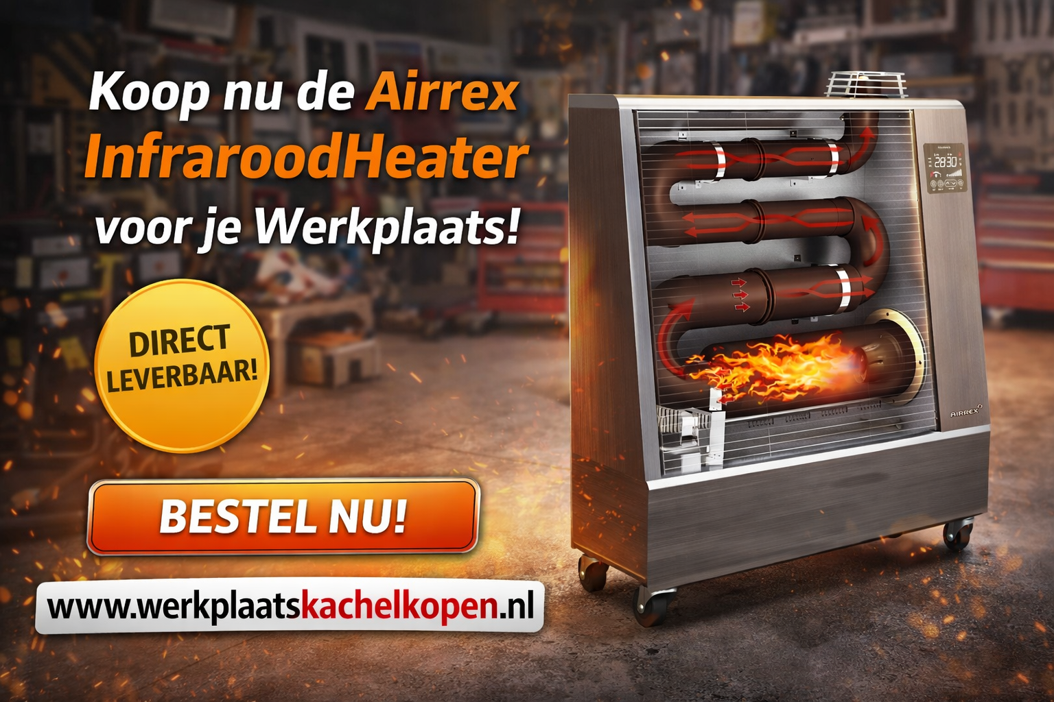 DEMO Airrex AH200I nieuw ex Showroommodel SUPERDEAL!