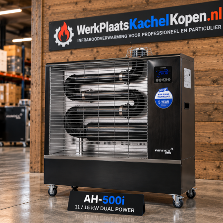 Airrex AH-500i Blue Flame diesel infraroodheater infraroodkachel