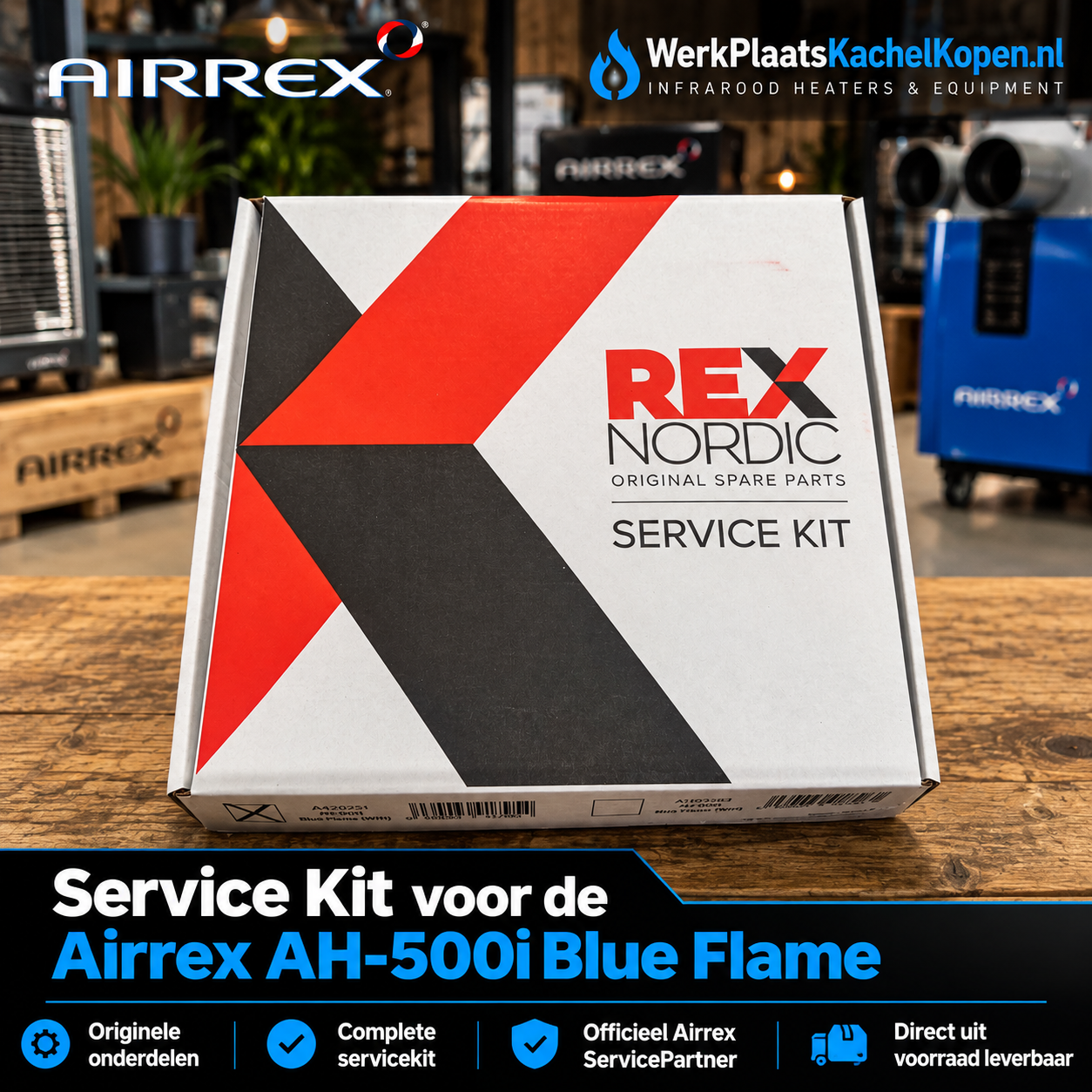 Airrex AH-500i Blue Flame Servicekit